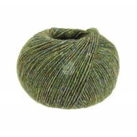 1 Ecopuno Tweed nr 305 olijfgroen